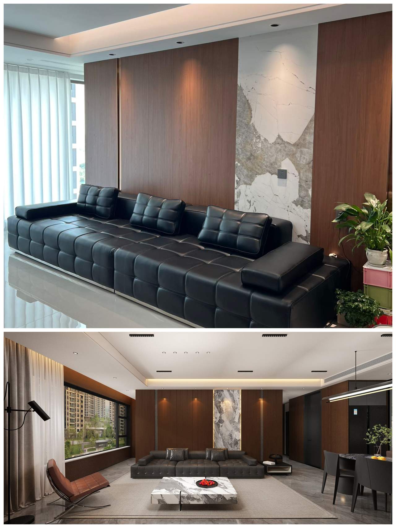 实景落地vs效果图
